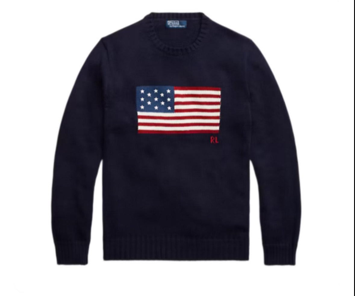 America Sweater (Navy)