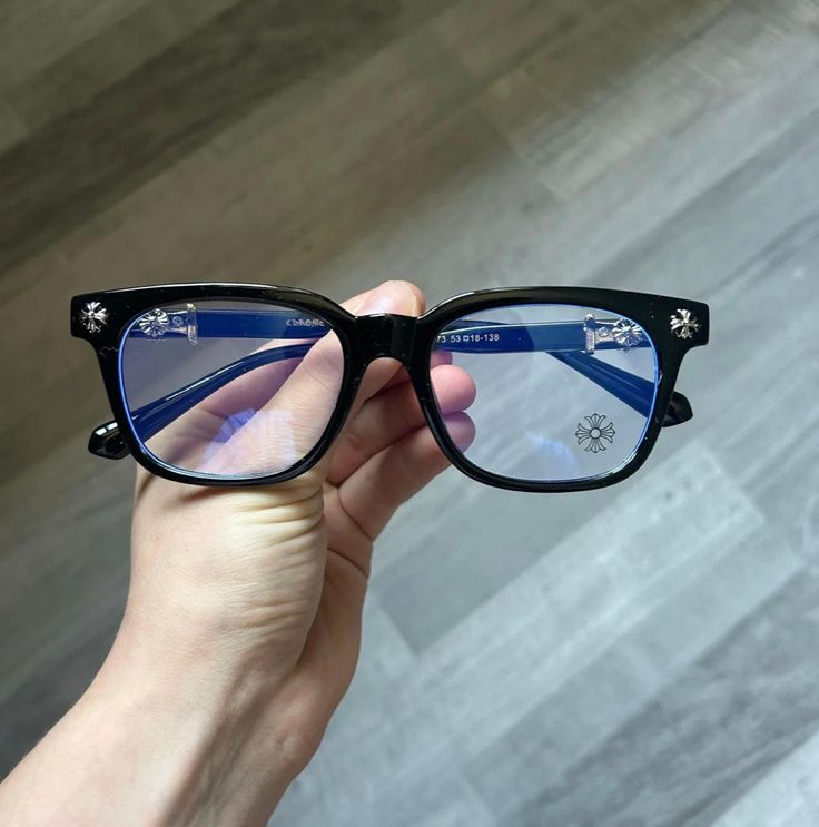 Chrome Glasses (Black)
